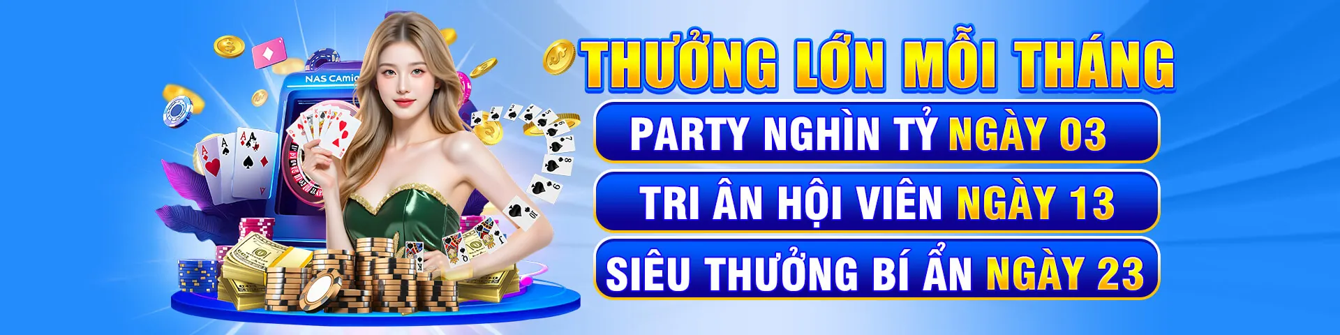Hình ảnh quảng cáo các ưu đãi hấp dẫn của MCW777 Chính Thức